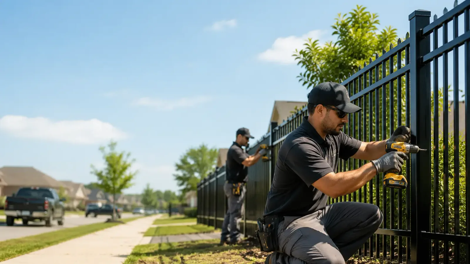 Metal Fence Installation in Saddle River, NJ